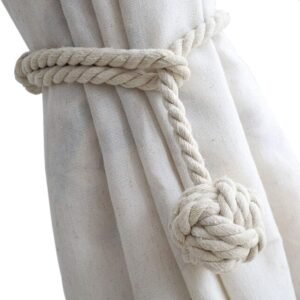 Straw curtain buckle