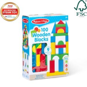 Wooden building blocks